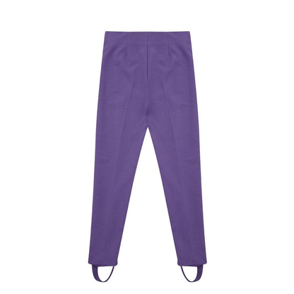 Lardini Elegant Purple Viscose Pants by Lardini