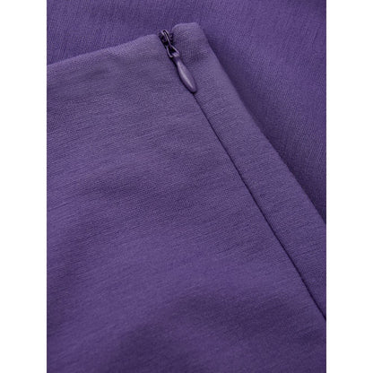 Lardini Elegant Purple Viscose Pants by Lardini