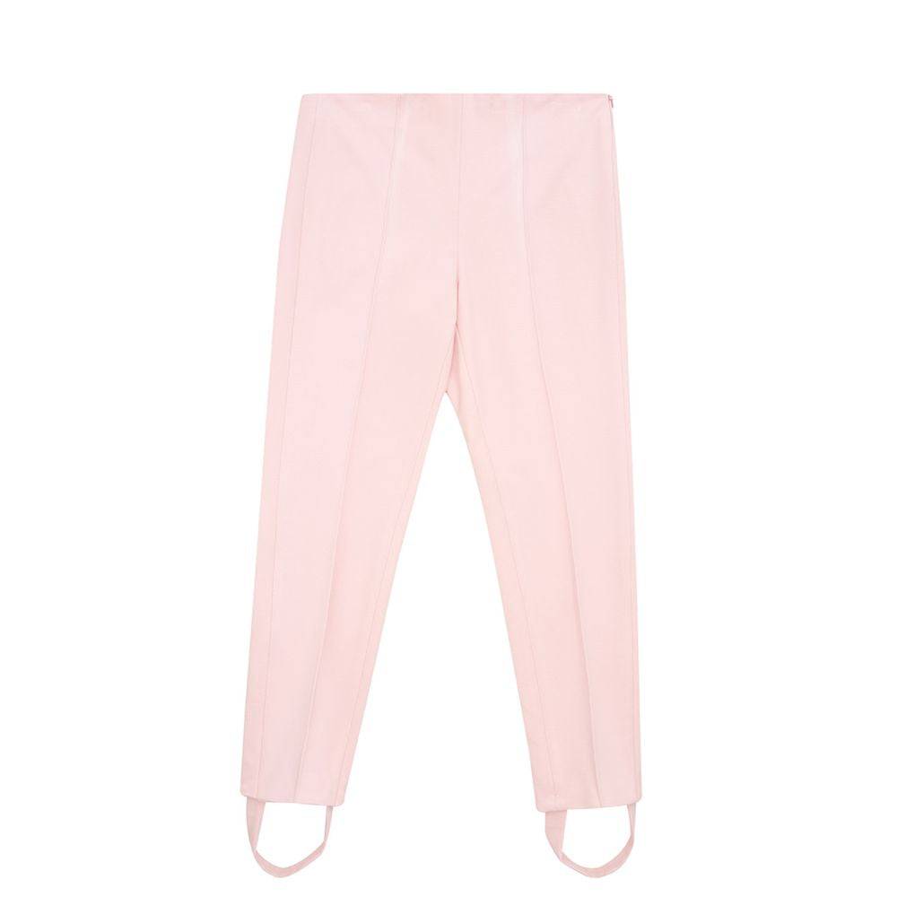 Lardini Elegant Pink Viscose Pants for Chic Style by Lardini