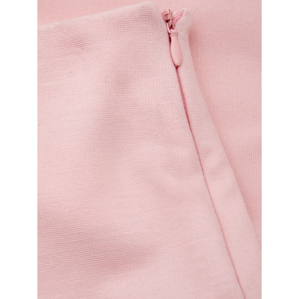 Lardini Elegant Pink Viscose Pants for Chic Style by Lardini