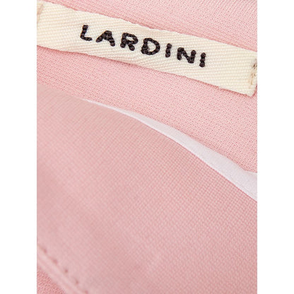 Lardini Elegant Pink Viscose Pants for Chic Style by Lardini