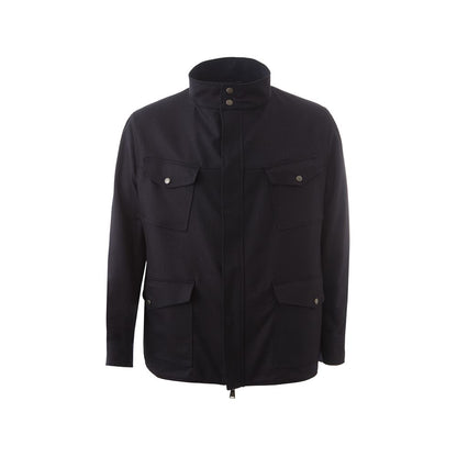 Veste élégante en laine mélangée Lardini pour homme