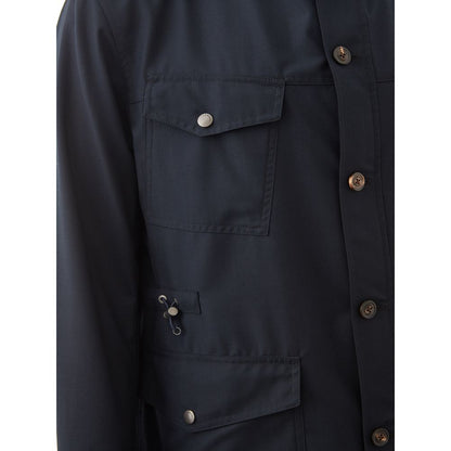 Veste élégante en laine mélangée Lardini pour homme