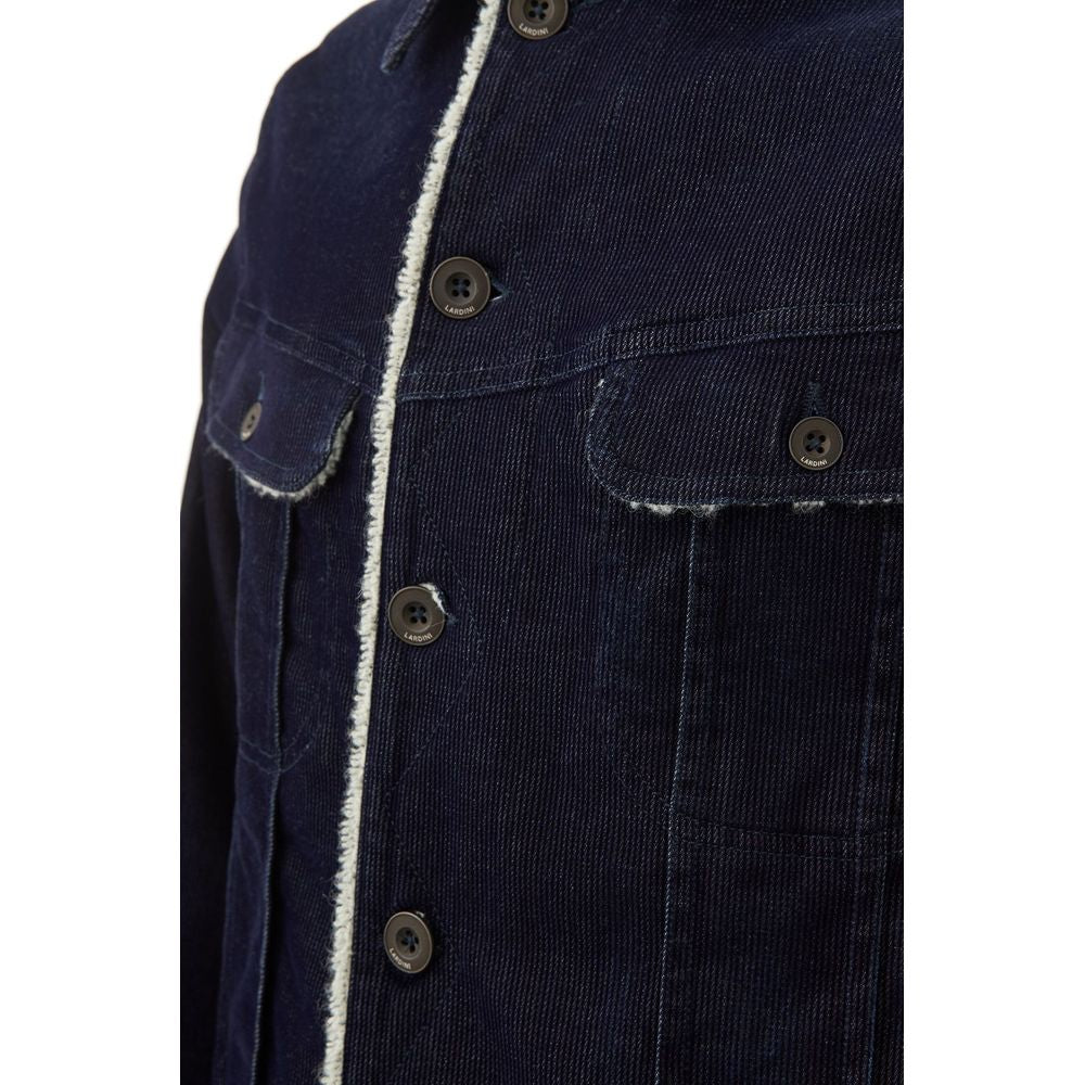 Vestes et manteaux en coton bleu Lardini