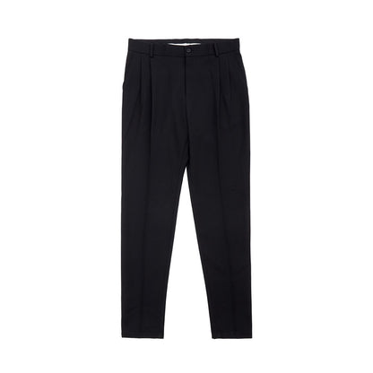 Dolce & Gabbana Elegant Polyester Black Pants for Men by Dolce & Gabbana