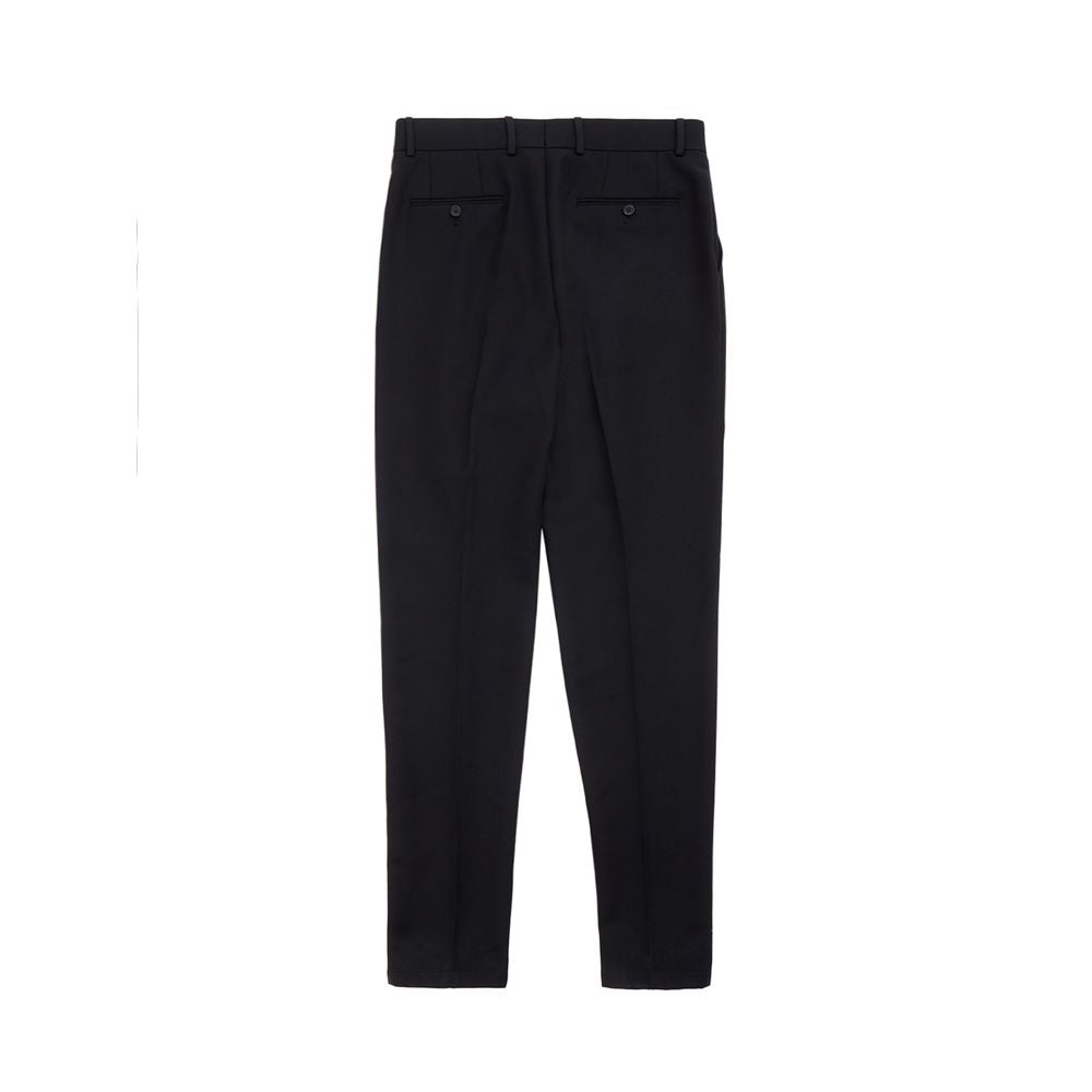 Dolce & Gabbana Elegant Polyester Black Pants for Men by Dolce & Gabbana