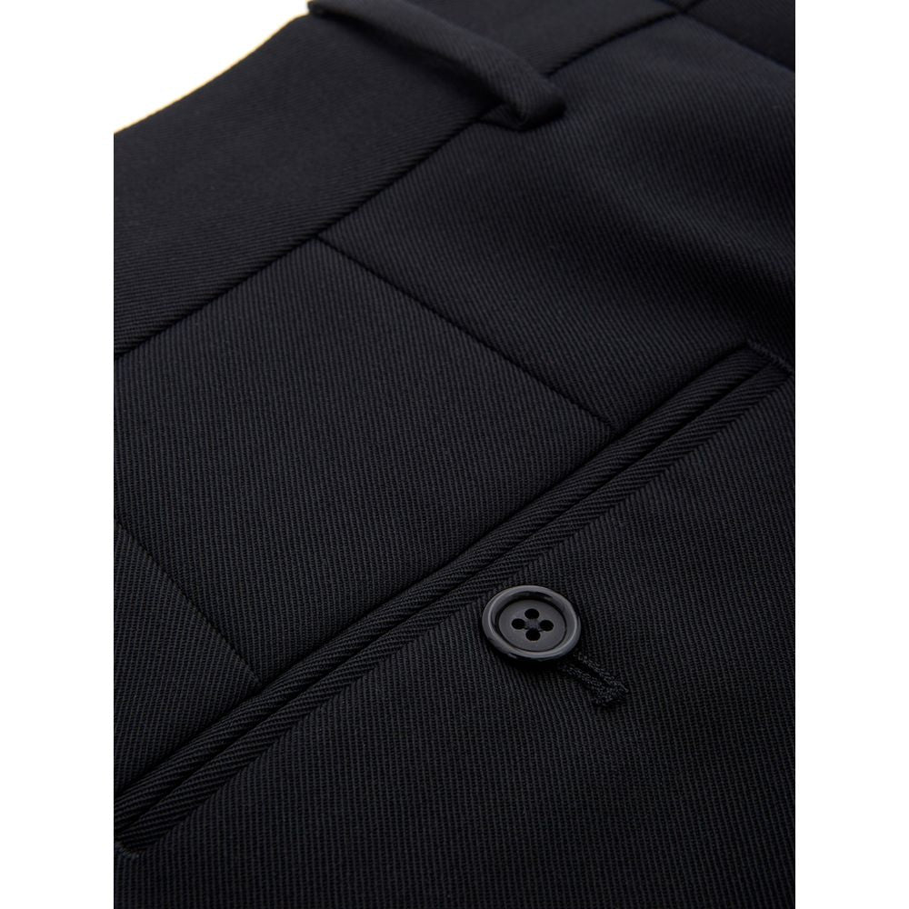 Dolce & Gabbana Elegant Polyester Black Pants for Men by Dolce & Gabbana