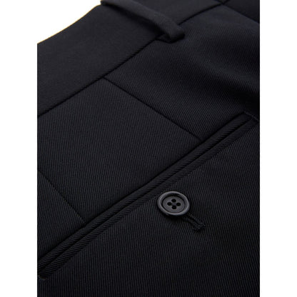 Dolce & Gabbana Elegant Polyester Black Pants for Men by Dolce & Gabbana
