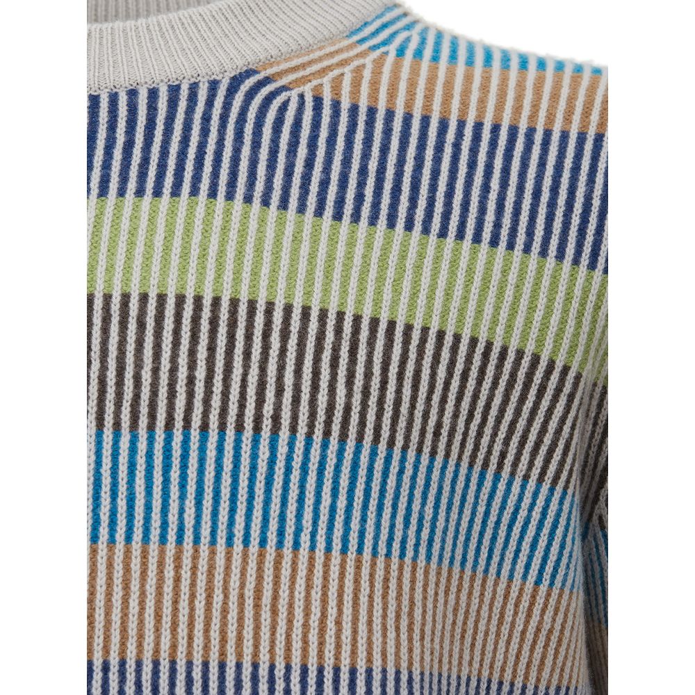 Gran Sasso Elegant Multicolor Cashmere Sweater for Men by Gran Sasso