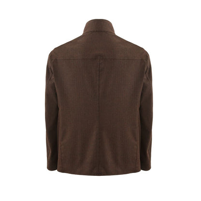 Veste élégante en laine bleue Lardini pour homme