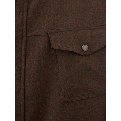 Veste élégante en laine bleue Lardini pour homme