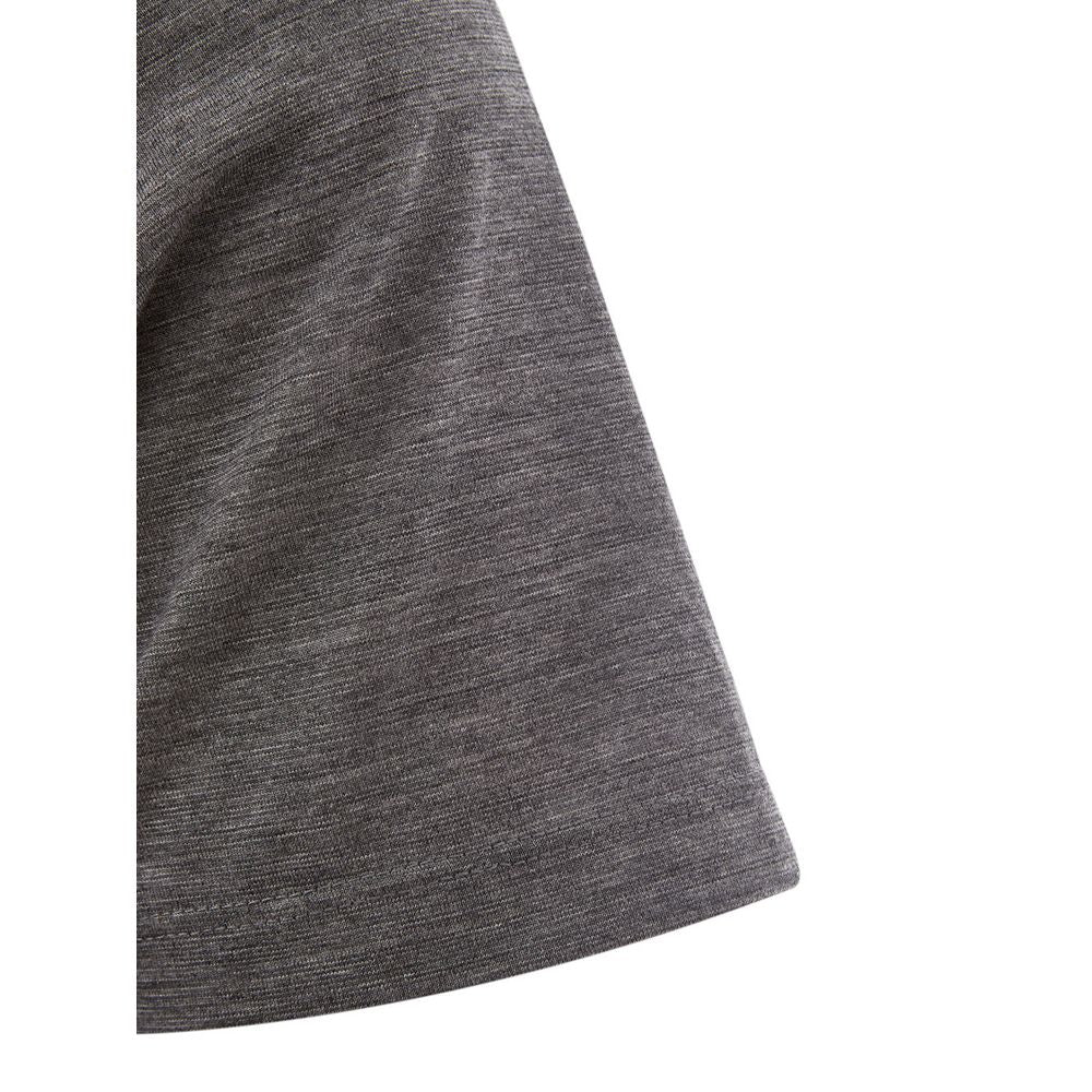Lardini Elegant Gray Woolen Designer T-Shirt by Lardini