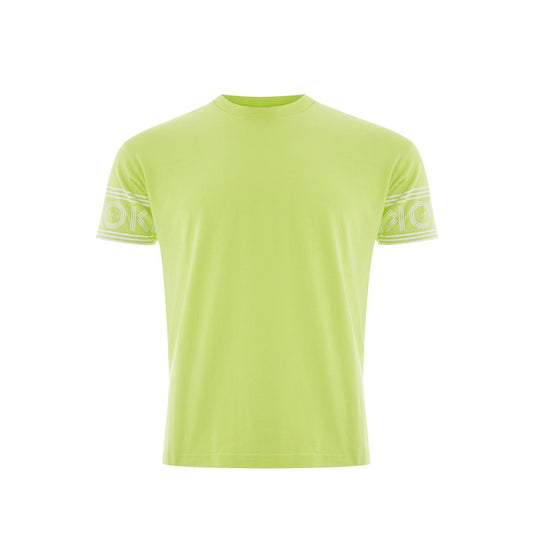 Kenzo Sunny Yellow Cotton Tee For Stylish Men by Kenzo