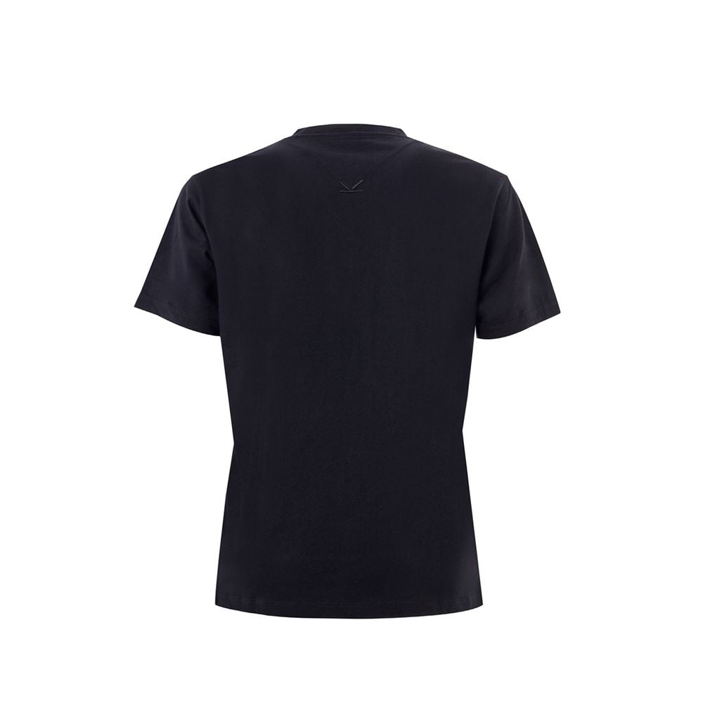 Kenzo Elegant Cotton Tee in Timeless Black by Kenzo