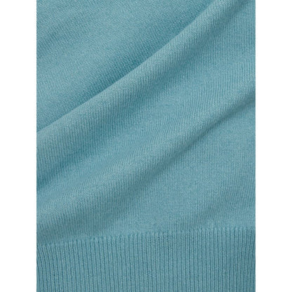 Gran Sasso Turquoise Cashmere Sweater Elegance by Gran Sasso