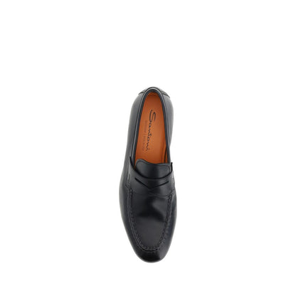 Mocassins en cuir Santoni