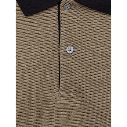 Polo Dunhill en coton vert
