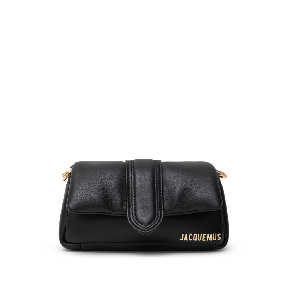 Sac à main en cuir noir Jacquemus