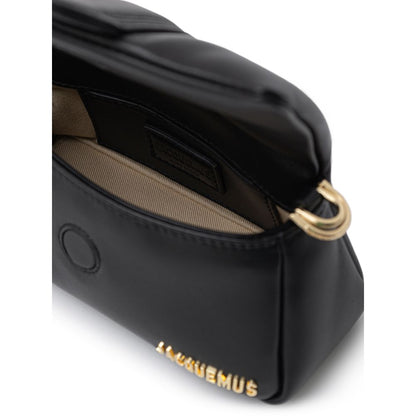 Sac à main en cuir noir Jacquemus