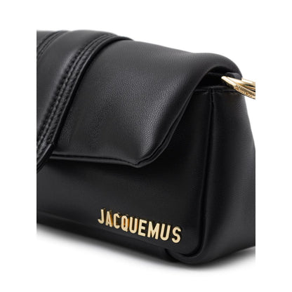 Sac à main en cuir noir Jacquemus