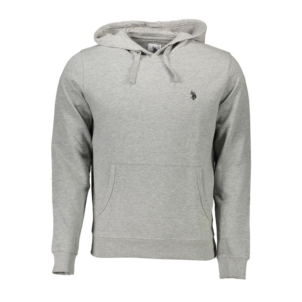 U.S. POLO ASSN. Gray Cotton Men Sweater by U.S. POLO ASSN.