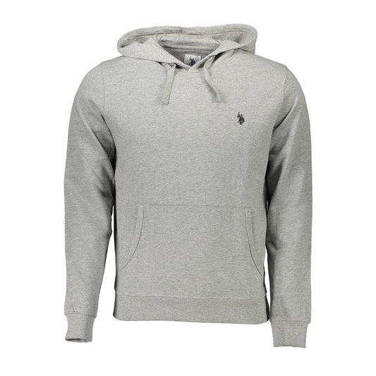 U.S. POLO ASSN. Gray Cotton Men Sweater by U.S. POLO ASSN.