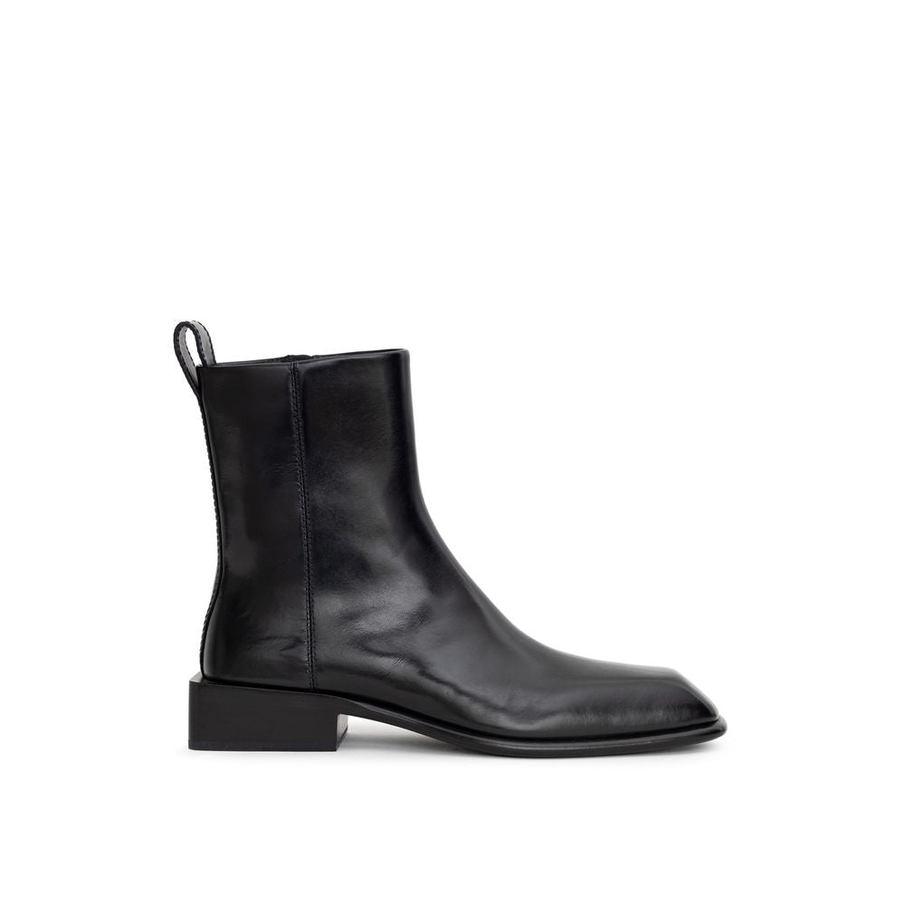 Alexander Wang Black Leather Boot by Alexander Wang