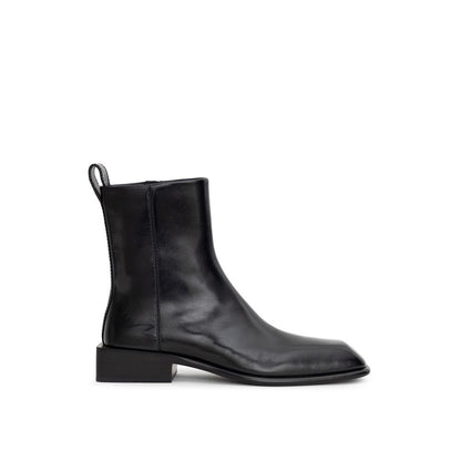 Alexander Wang Black Leather Boot by Alexander Wang