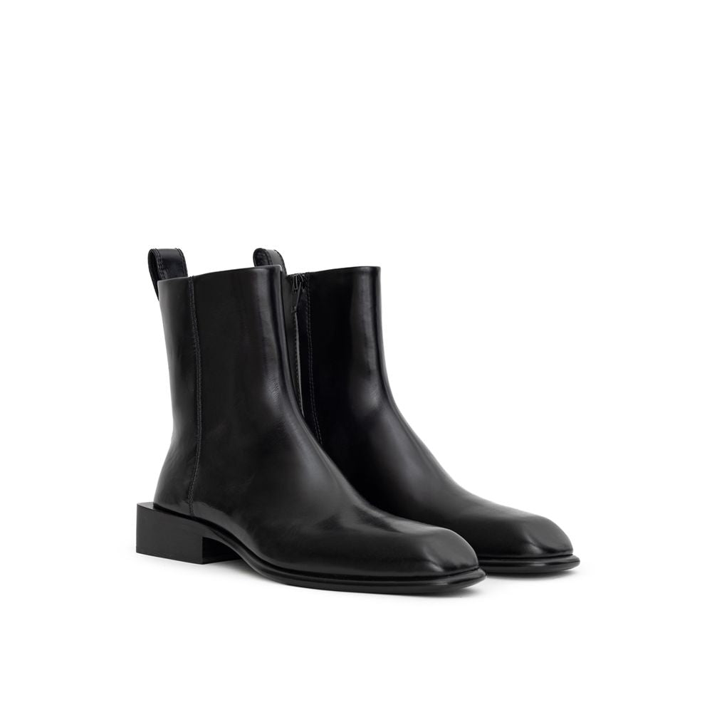 Alexander Wang Black Leather Boot by Alexander Wang