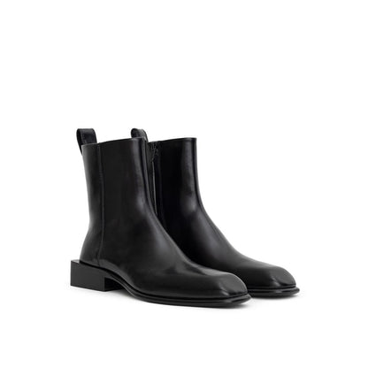 Alexander Wang Black Leather Boot by Alexander Wang