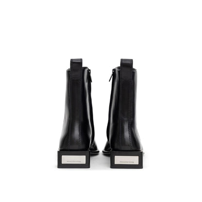 Alexander Wang Black Leather Boot by Alexander Wang