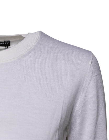 Dolce & Gabbana Cream Cashmere Knit Cropped Cardigan Sweater by Dolce & Gabbana