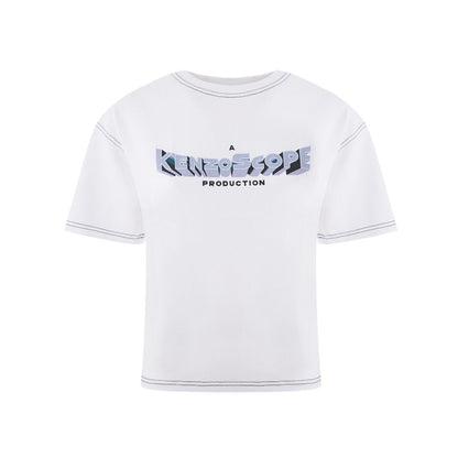 Kenzo Elegant White Cotton Top for Women by Kenzo