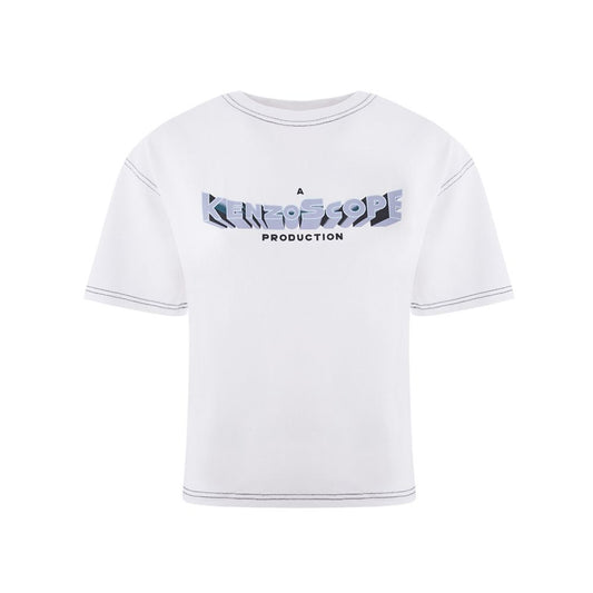 Kenzo Elegant White Cotton Top for Women by Kenzo