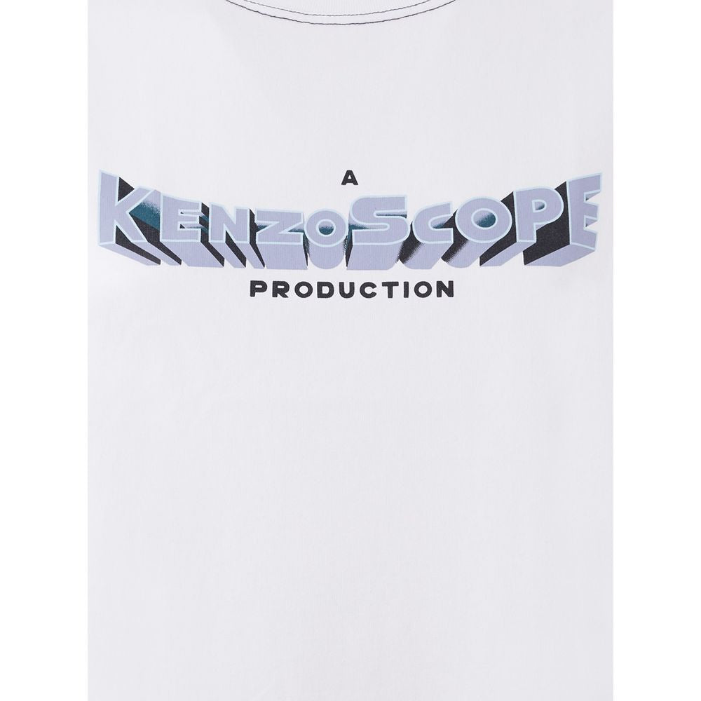 Kenzo Elegant White Cotton Top for Women by Kenzo