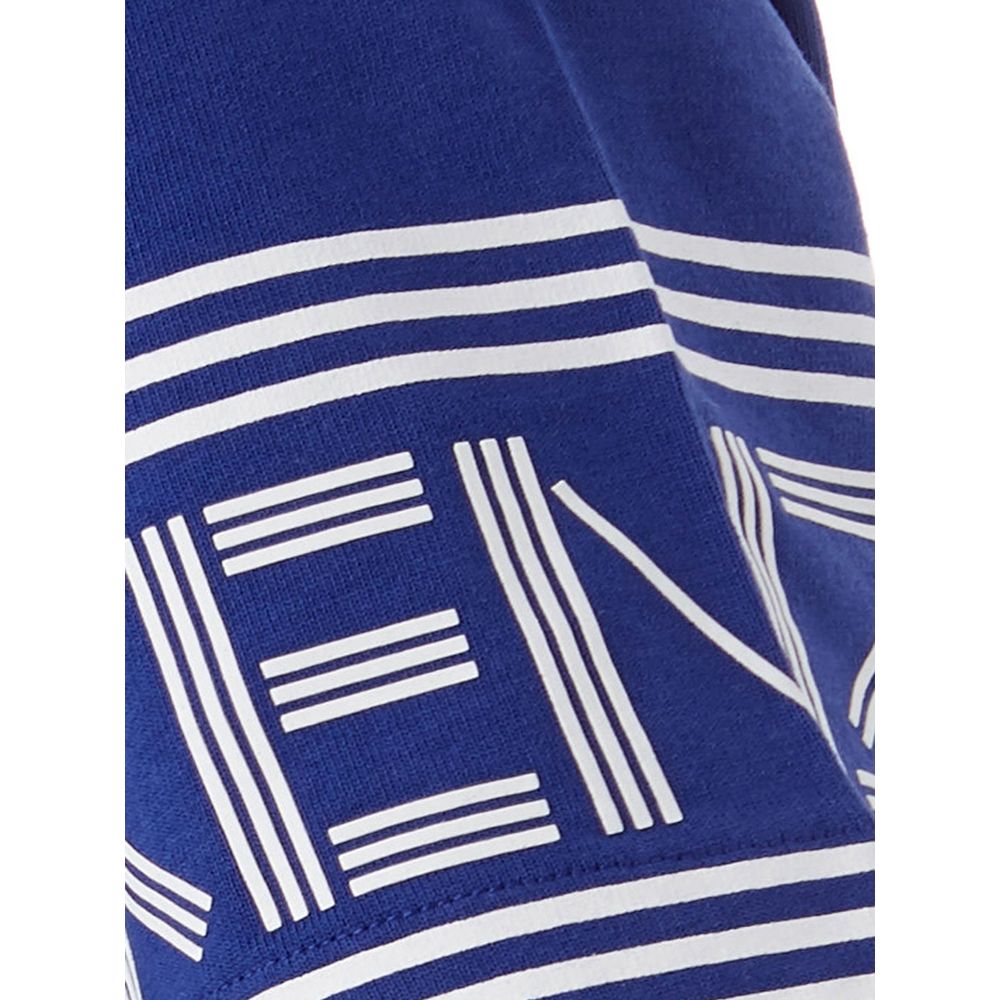 Kenzo Chic Blue Cotton Tee for Stylish Comfort by Kenzo