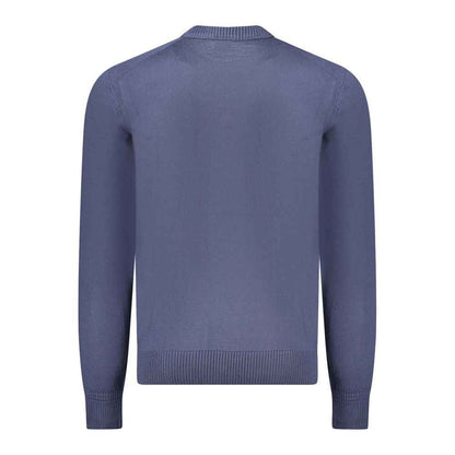 Hugo Boss Blue Wool Men Sweater