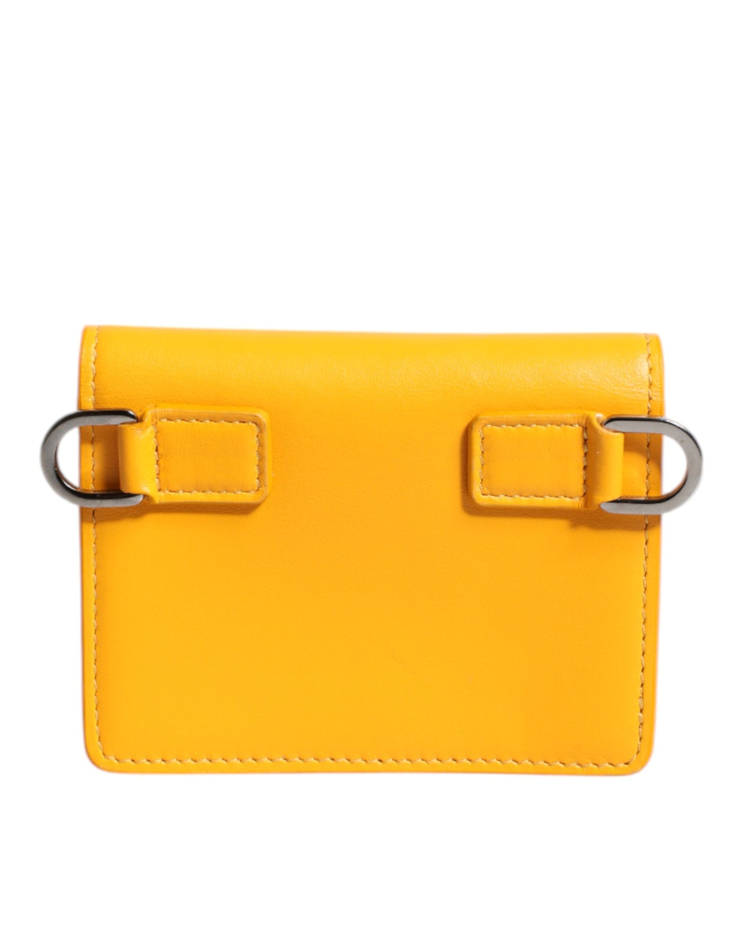 Dolce Gabbana Crossbody Tas Leer Luxe Exclusief – Geel
