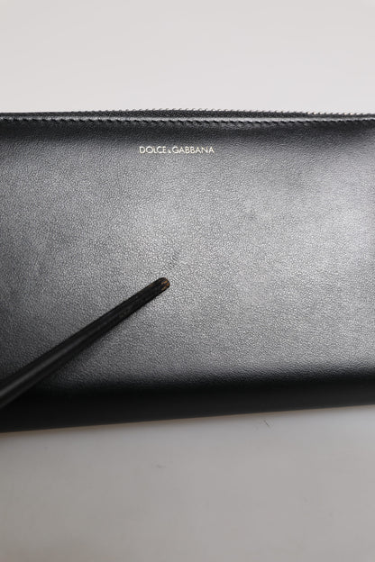 Dolce & Gabbana Continental Portemonnee - Zwart Blauw