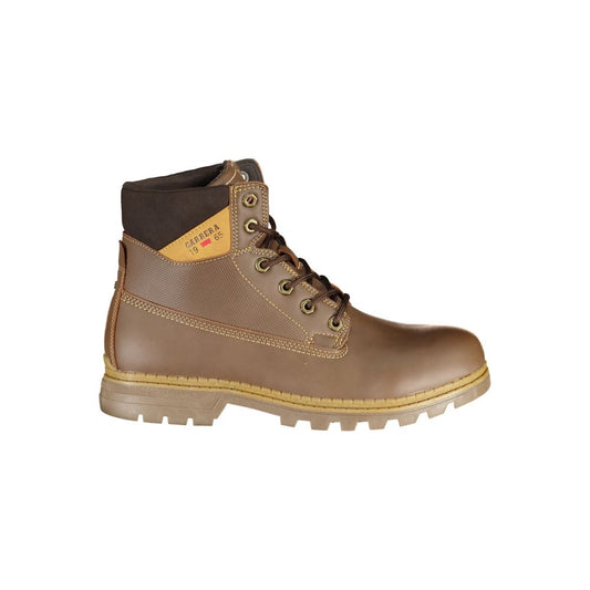 Carrera Chic Lace-Up Boots with Contrasting Details by Carrera
