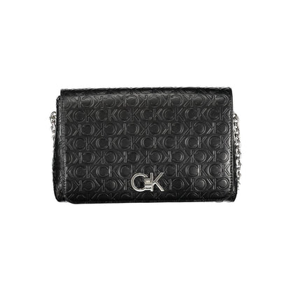 Sac à main en polyester noir Calvin Klein