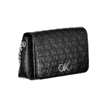 Sac à main en polyester noir Calvin Klein