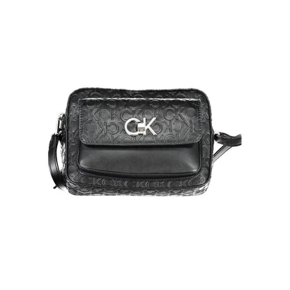 Sac à main en polyester noir Calvin Klein