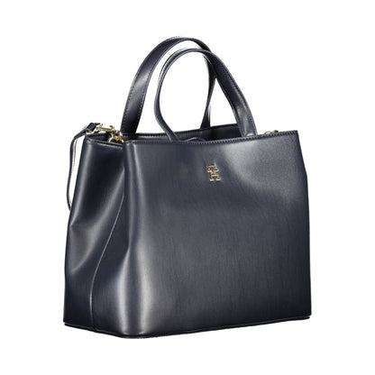 Sac à main Tommy Hilfiger en polyéthylène bleu