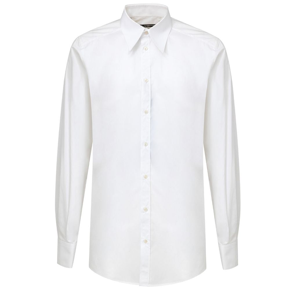 Dolce & Gabbana White Cotton Shirt by Dolce & Gabbana