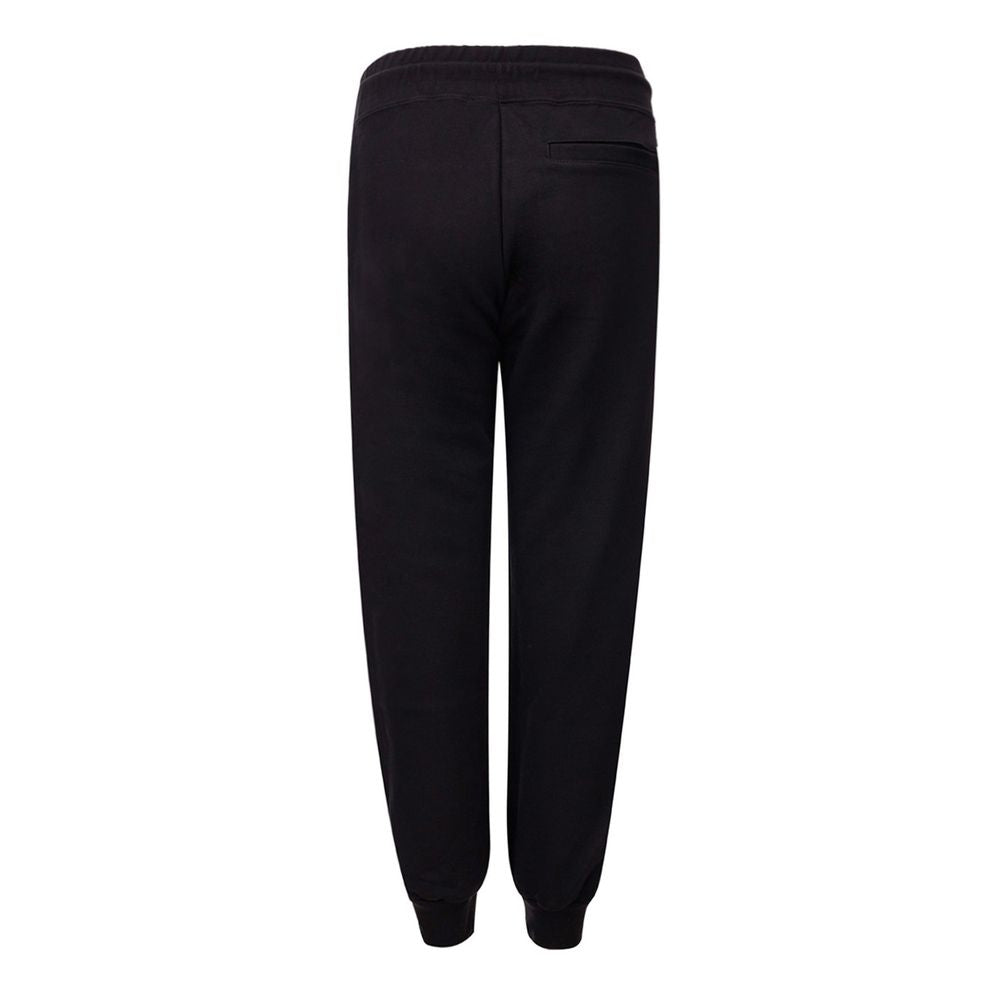 GCDS Black Cotton Joggers Workout Pant by GCDS