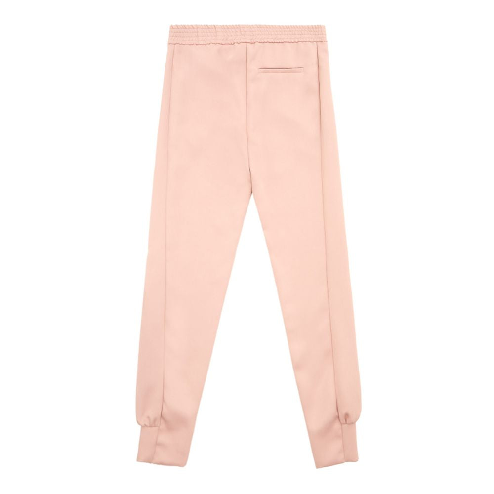 Lardini Elegant Pink Polyester Pants for Women by Lardini