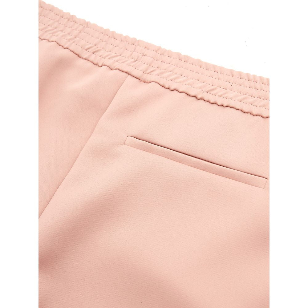 Lardini Elegant Pink Polyester Pants for Women by Lardini