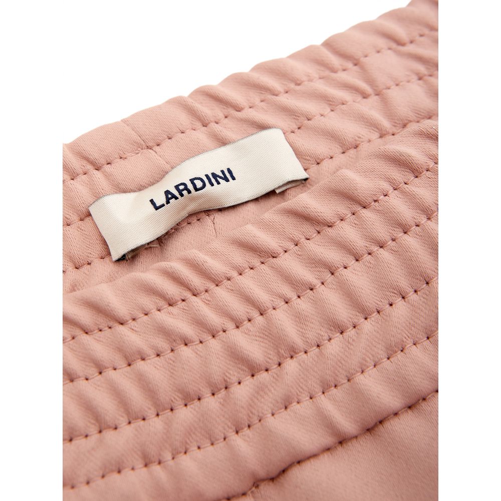 Lardini Elegant Pink Polyester Pants for Women by Lardini