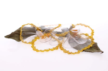 Broche florale en soie faite main Dolce &amp; Gabbana